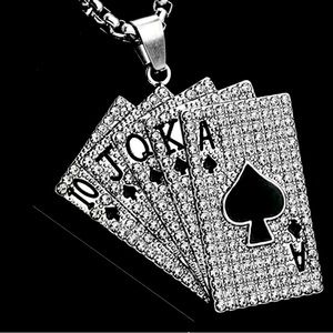New 20 inch poker card Pendant.